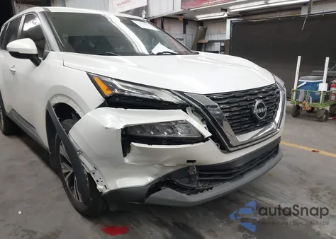 2022 Nissan Rogue Sv Fwd из США, поврежденный, VIN 5N1BT3BA5NC728096